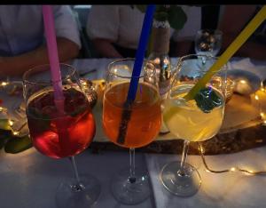 Getränke in der Unterkunft Hotel Restaurant Zum Landmann