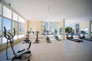 Fitness centrum a/nebo fitness zařízení v ubytování A luxury flat in a complex in Alanya