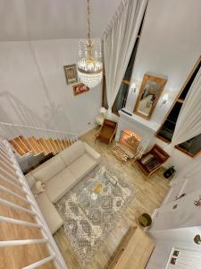 Posezení v ubytování Holly House