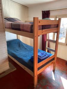 a couple of bunk beds in a room at Alojamiento hostel Lodeolga "La Florida" in Rosario
