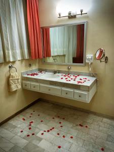 Vannituba majutusasutuses Hotel Flamingo Kristal