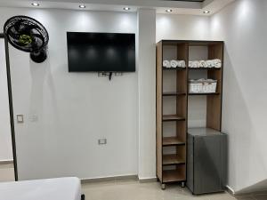 TV o dispositivi per l'intrattenimento presso HOTEL TORRE DELUXE ¨SANTORINI¨