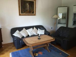 Posezení v ubytování Haus an der Diemel
