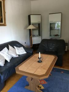 Posezení v ubytování Haus an der Diemel