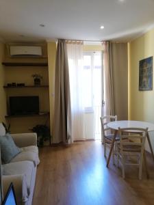 Posezení v ubytování Candelieri Suites