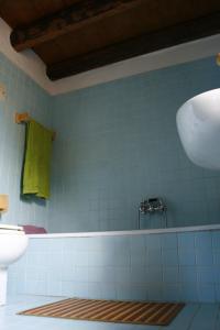 Koupelna v ubytování B&B Allo Spizzo