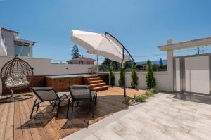 Balkón nebo terasa v ubytování Cactus Villas