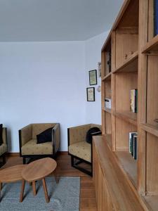 Istumisnurk majutusasutuses Maison Patisson
