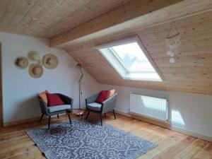 Istumisnurk majutusasutuses Maison Patisson