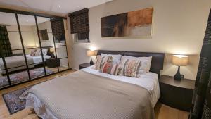 Ένα ή περισσότερα κρεβάτια σε δωμάτιο στο Stunning Apartment close to Cambridge Station with FREE Parking!