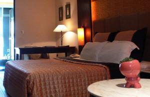 Istumisnurk majutusasutuses Dongfeng Motel