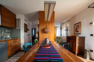 Kuchyň nebo kuchyňský kout v ubytování Agriturismo Terre Bianche