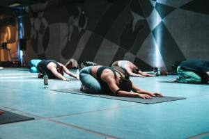 a group of people in a dance class at Next House Copenhagen in Copenhagen