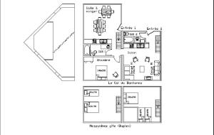 Planimetria di DOMAINE DES GRAVIERS