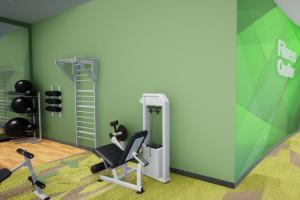 Pusat kecergasan dan/atau kemudahan kecergasan di Courtyard by Marriott Tuxpan Veracruz