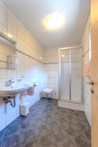 Koupelna v ubytování Appartement Strolz