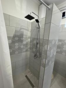 Kúpeľňa v ubytovaní Tulipán Apartman