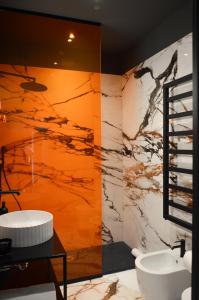 Koupelna v ubytování Adriatic Luxury Suites