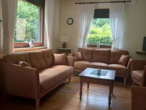 Posezení v ubytování Holiday Home in Hellenthal Forest Retreat
