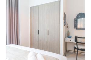 Postel nebo postele na pokoji v ubytování Address JBR - 2 Bedroom with Breathtaking view by PK Holidays