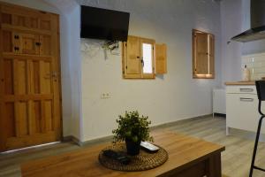 TV a/nebo společenská místnost v ubytování Apartamento AstaRegia