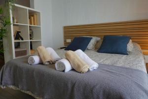 Postel nebo postele na pokoji v ubytování Apartamento AstaRegia