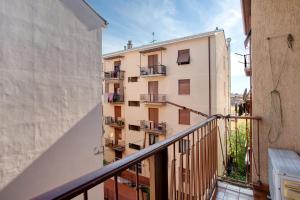 a balcony view of a building with balconies at Easy Home vicino a Milano e Monza in Nova Milanese
