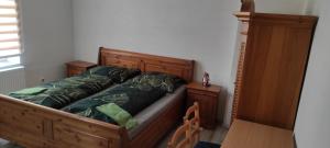 Postel nebo postele na pokoji v ubytování U Žabky