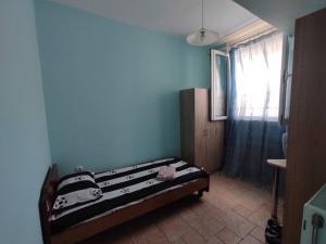Postel nebo postele na pokoji v ubytování Κορινθιακός