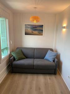 Posezení v ubytování La loge en baie