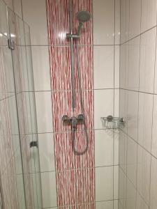 Vannituba majutusasutuses Capsule hostel Erbenova