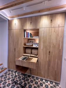 Biblioteket i feriehuset