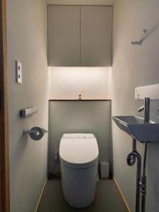 a bathroom with a toilet and a sink at FUN - Vacation STAY 48765v in Kanazawa