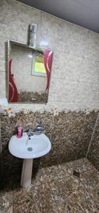 Koupelna v ubytování Guesthouse kalakala