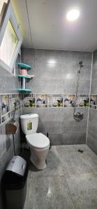 Koupelna v ubytování Guesthouse kalakala