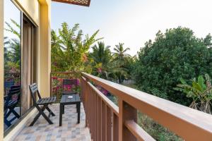 Balkón nebo terasa v ubytování Nala Veli Beach & Spa