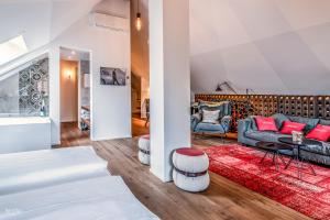 Hirschen Erlinsbach Swiss Quality的休息区
