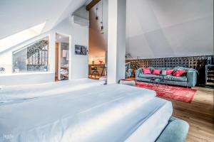 Hirschen Erlinsbach Swiss Quality客房内的一张或多张床位