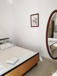 Posteľ alebo postele v izbe v ubytovaní Omiš apartment on the beach