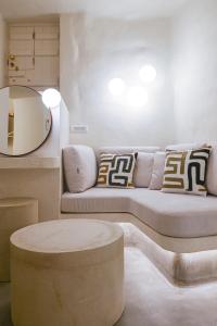 Posezení v ubytování Naos Suites