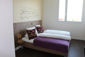 Katil atau katil-katil dalam bilik di B&B Hotel Peter und Paul