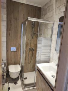 Koupelna v ubytování suite apartment Αdonis + 37 fotografií