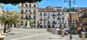 a street in a city with buildings at Gianturco Bed and Breakfast in Avigliano