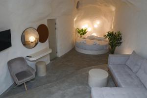 Posezení v ubytování Naos Suites