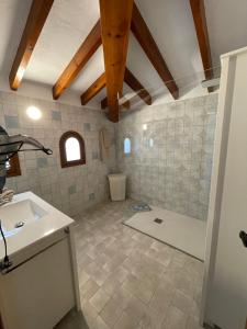 A bathroom at Casa Puput