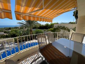 A balcony or terrace at Casa Puput