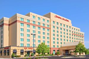 a rendering of the mgm hotel at Hampton Inn & Suites Chicago North Shore in Skokie