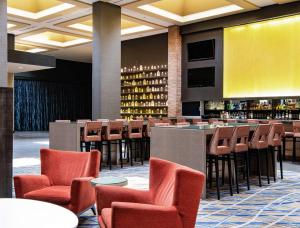 Posezení v ubytování Hilton Parsippany