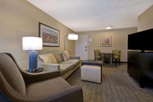 Setusvæði á Homewood Suites by Hilton Boulder