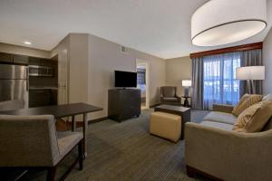 Sjónvarps- og/eða afþreyingartæki á Homewood Suites by Hilton Boulder